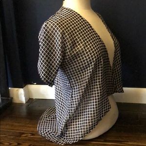 Short Sleeve Sheer Kimono Cardigan